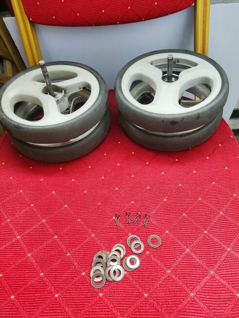 Kółka do wózka spacerówki Przednie tylne koła Chicco Sprint