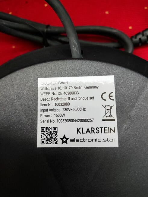 Maszynka elektryczna do Gotowania Płyta grzewcza Kuchenka Kl