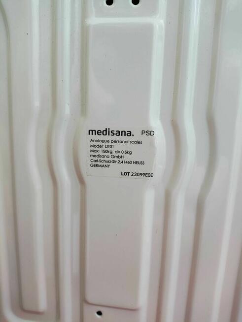 Waga Łazienkowa Medisana PSD Osobowa mechaniczna analogowa