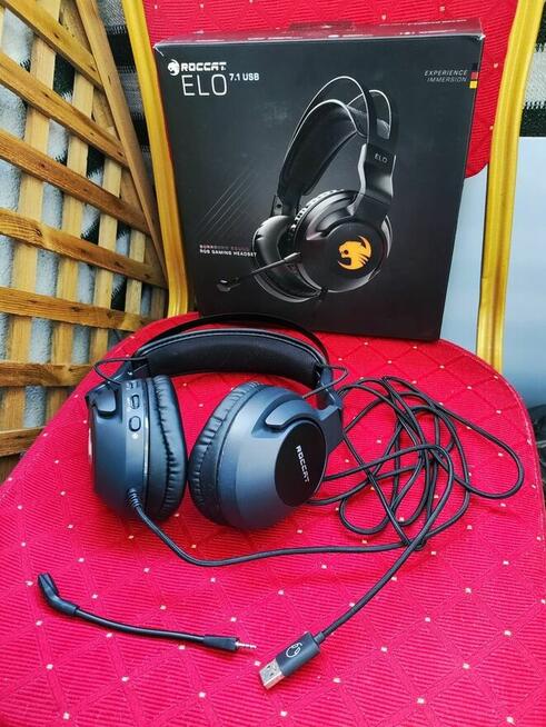 Słuchawki Gamingowe Roccat Elo 7.1 USB Headset z mikrofonem