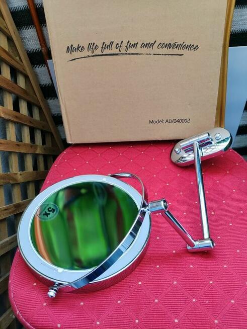 Lustro Lusterko kosmetyczne makijaż ścianę LED podświetlane