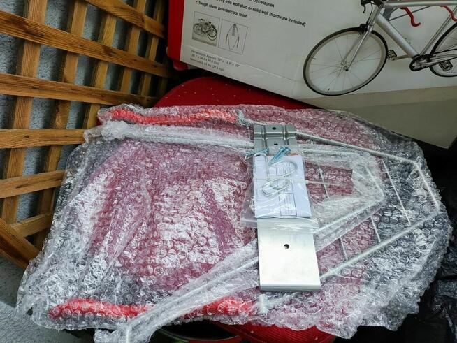 Wieszak na 2 rowery dwa stojak Uchwyt ścienny Rowerowy