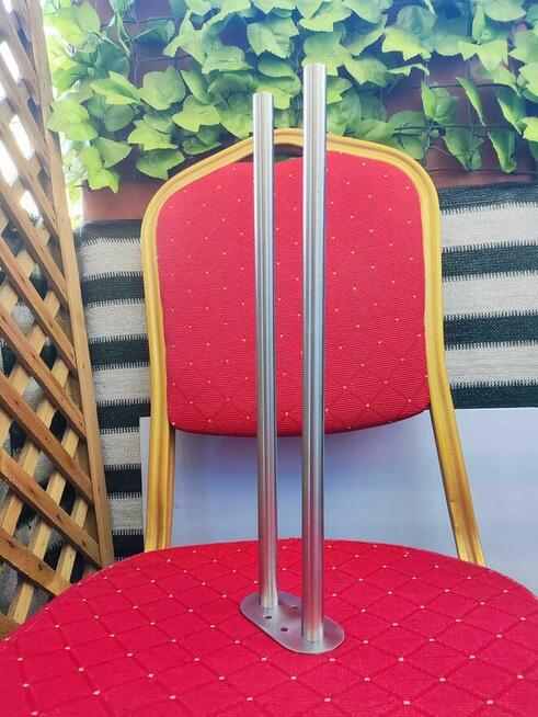 Wieszak Łazienkowy na Ręczniki srebrny stal nierdzewna