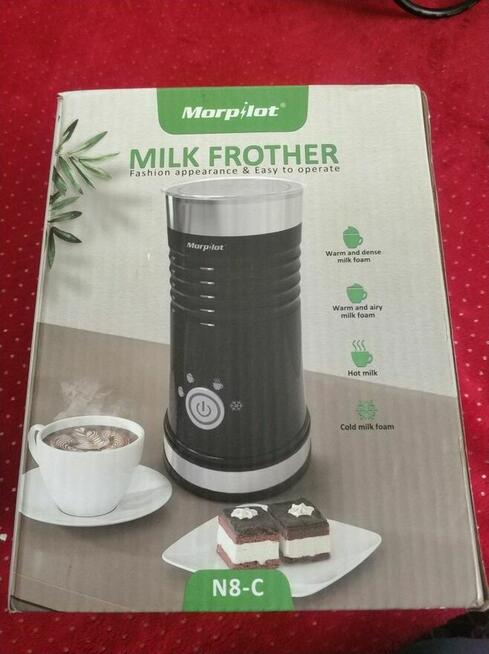 Automatyczny spieniacz podgrzewacz do mleka kawy czekolady