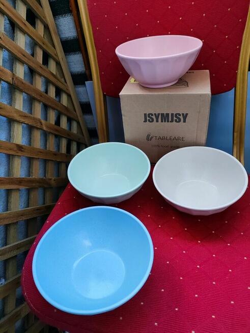 Miski na platki zbozowe nietłukące miseczki Miska kolorowa