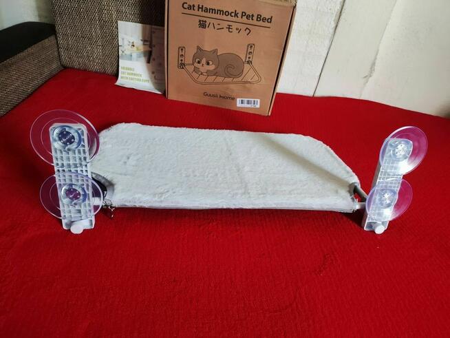 Hamak dla Kota okienny na okno ścianę półka Legowisko