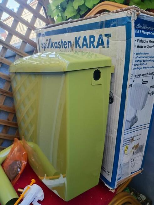 Dolnopłuk Spłuczka Zbiornik na wodę do kompakt toaletowy WC