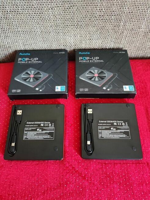 Nagrywarka DVD CD zewnętrzna USB3.0 odtwarzacz napęd laptop