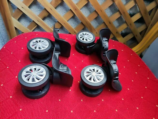 Kółka Obrotowe do Walizki turystyczna bagażowa Koła Skrętne