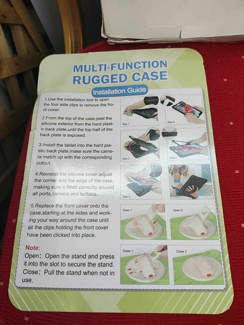 Pancerne Etui na Tablet iPad 10th generacji TabS9 /Tab Case