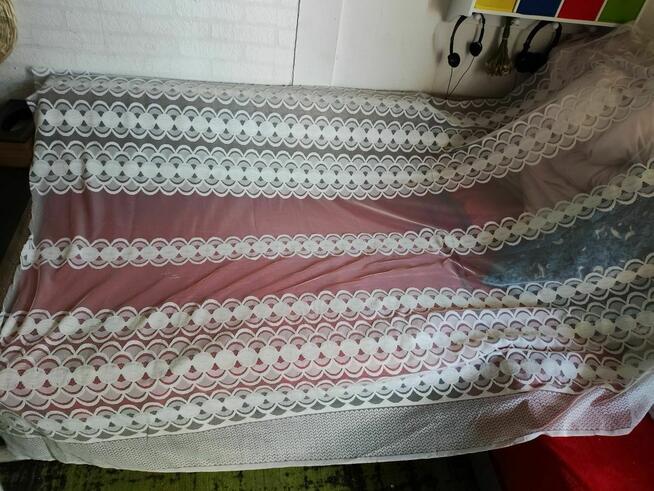 Firany Białe do pokoju kuchni wzory pokojowe kuchenne