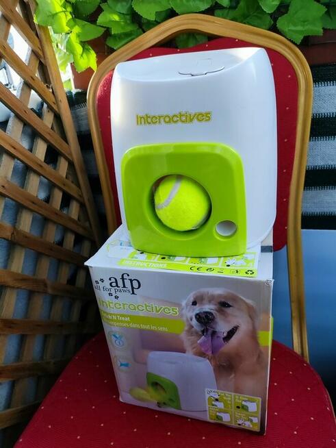 Wyrzutnia Piłek Tenisowych Maszyna do nagród Dla Psa Zabawka