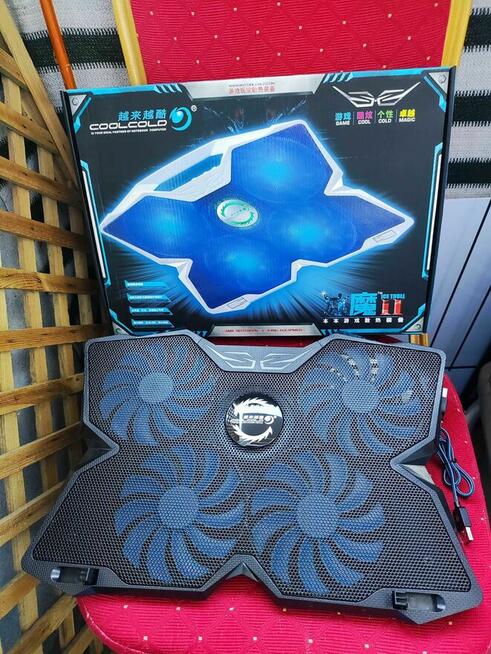 Podkładka Chłodząca do Laptopa Notebook podstawka Wentylator