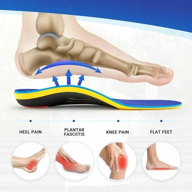 Wkładki Ortopedyczne Do Butów Valsol 43 44 28 cm