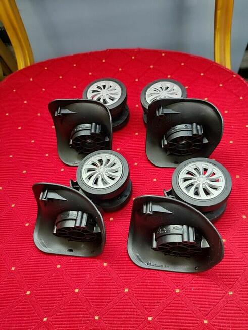 Kółka Obrotowe do Walizki turystyczna bagażowa Koła Skrętne