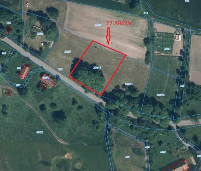 Działka budowlana 2700m2 - park krajobrazowy doliny Bobru