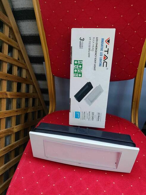 Podtynkowa Lampa Ewakuacyjna LED światło awaryjne Lampka