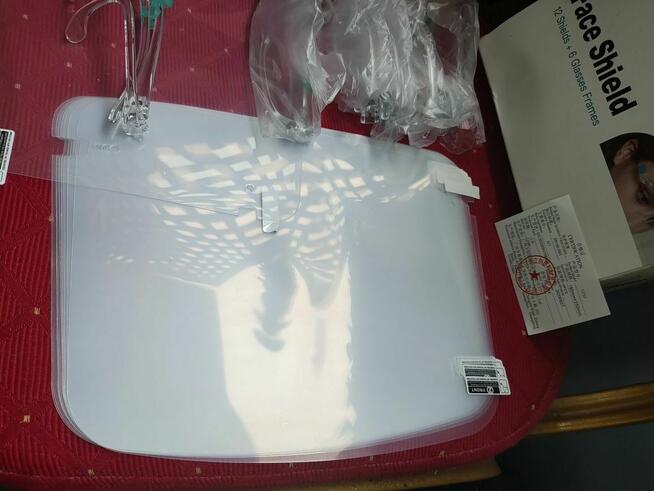 Przyłbica ochronna maska okulary ochronne osłona na Twarz Oczy