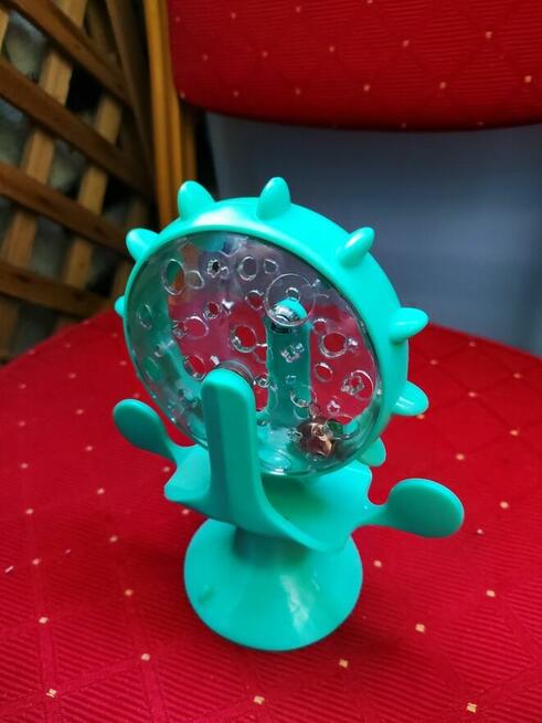 Zabawka dla Psa Kota Zwierząt interaktywna do Karmy kołowrotek