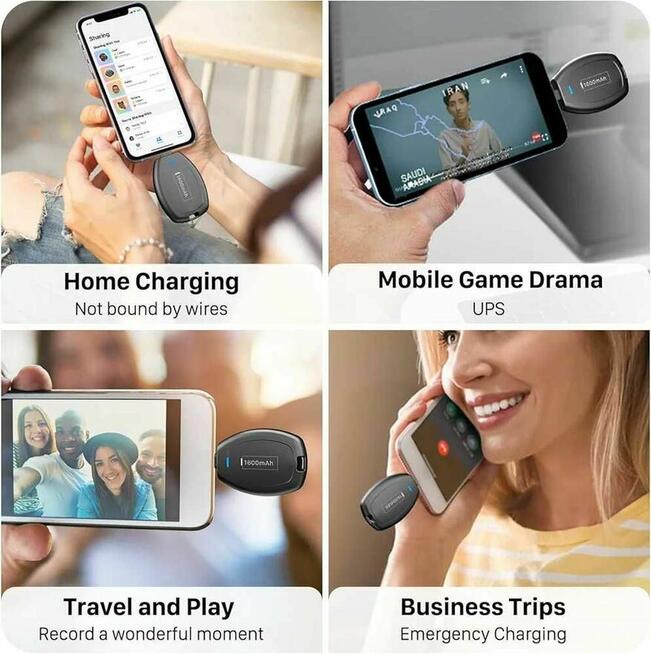 Powerbank do Telefonu smartfon Iphone Power Bank bateria