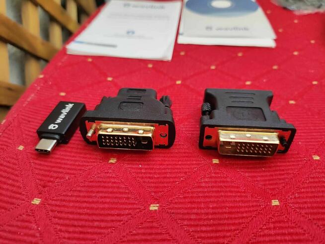 Stacja Dokująca Wavlink WL-UG39DK1 USB3.0 HDMI DVI VGA Apple