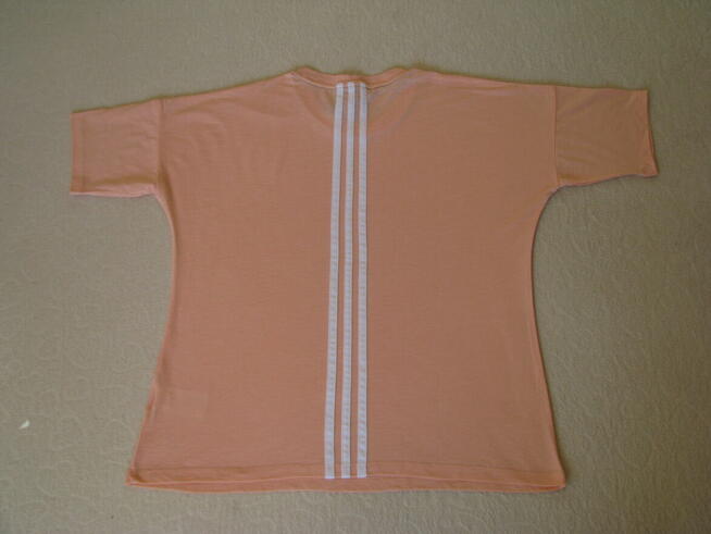 T-shirt, koszulka sportowa Adidas brzoskwiniowa rozm. M