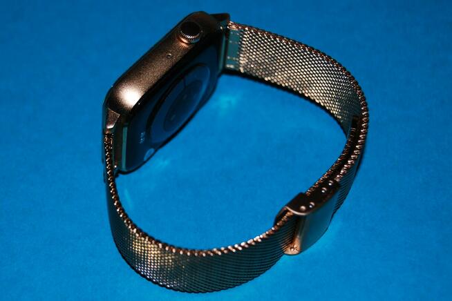 Smartwatch Ios Android Unisex + Metalowy Złoty Pasek