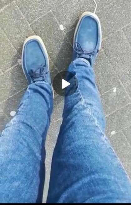 CLARKS półbuty Rozm 45 Skóra naturalna ZAMSZ JAK NOWE