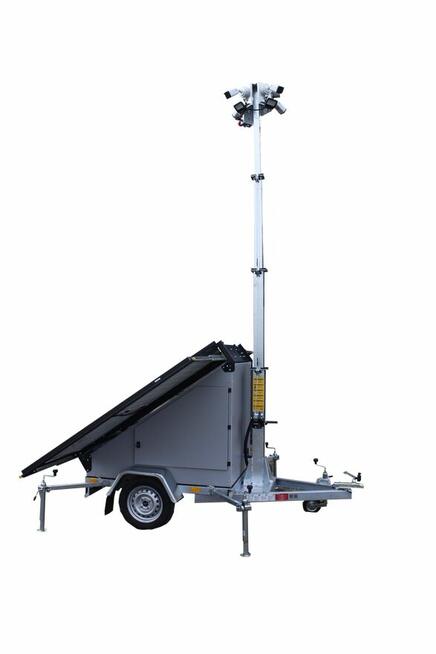 Maszt teleskopowy do kamer Monitoringu Wizyjnego