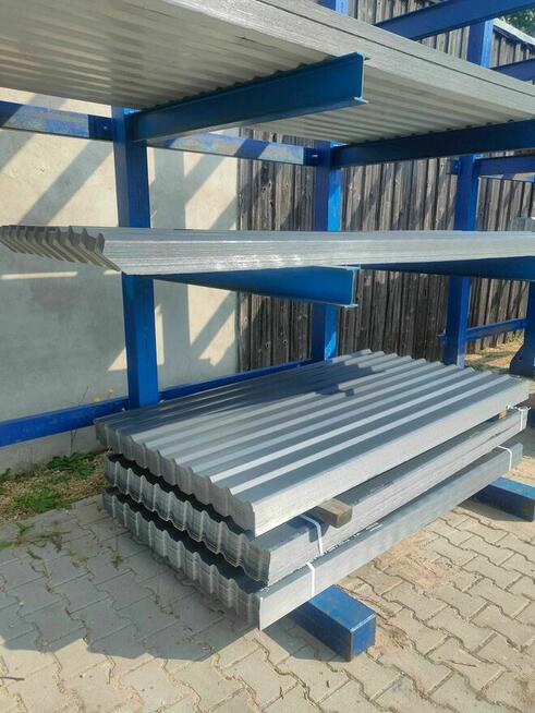 Pokrycie dachowe T 18 2Gat Blacha Dachowa czarna grafit brąz
