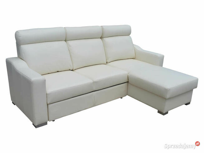 Narożnik MAXIM - niewielki i nowoczesny! Spanie + pojemnik