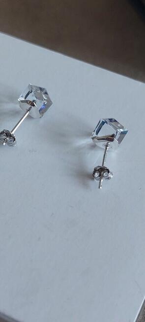 Kolczyki nowe Srebrne wkrętki