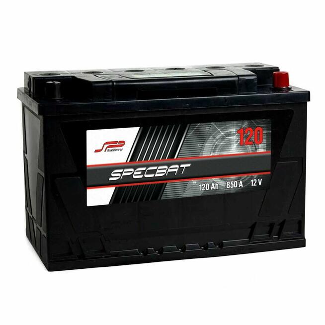 Akumulator 120Ah 850A EN PRAWY PLUS SPECBAT AGRO