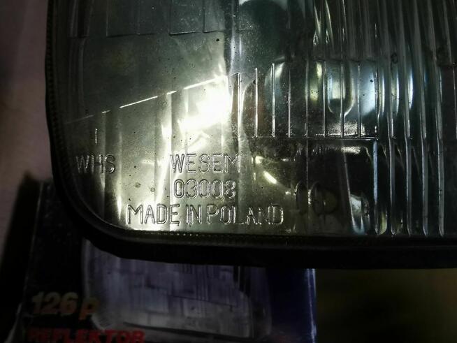 Części do Fiat 126p lusterko lampa zamek wkładka