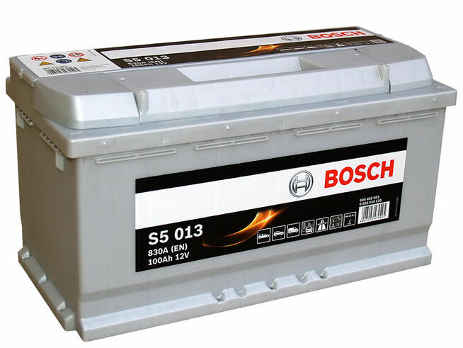 Akumulator 100Ah 830A Bosch S5013 PRAWY PLUS