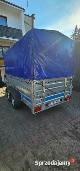 Przyczepa Faro Solidus Max z zabudową plandeka