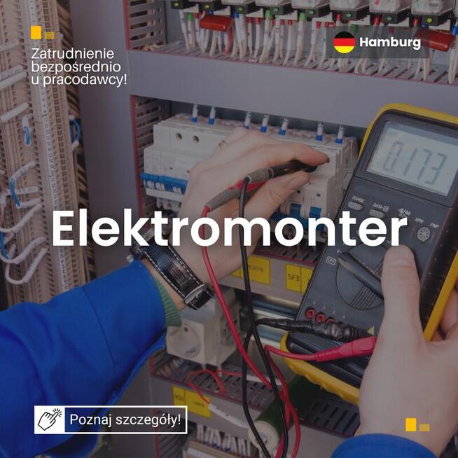 Elektromonter - Hamburg od zaraz