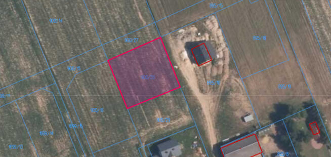 Na sprzedaż działka budowlana 1200 m2 - Mokobody