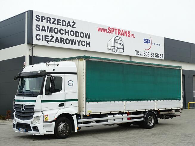 Mercedes ACTROS 1833 Burto Plandeka Zsuwany Dach Sprowadzony EURO 6 Książka Serwisowa , Kabina Strea