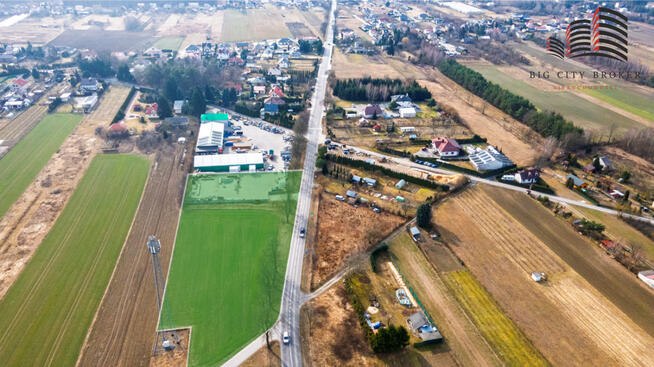 Działka usługowa Poniatowa, Henin