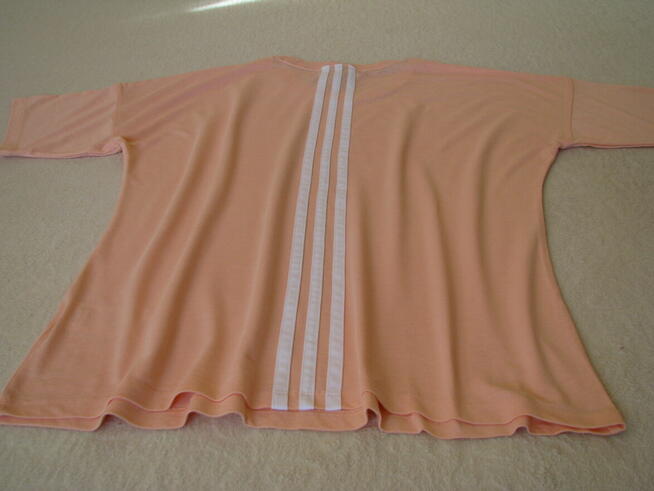 T-shirt, koszulka sportowa Adidas brzoskwiniowa rozm. M