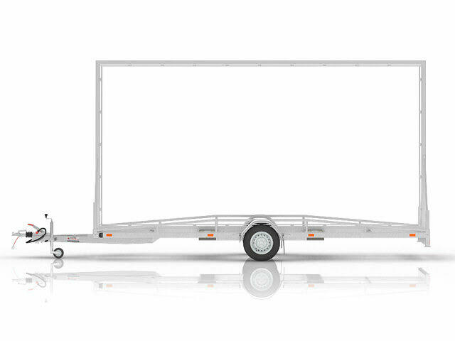 Mobilna reklama Przyczepa reklamowa Baner Billboard Wynajem