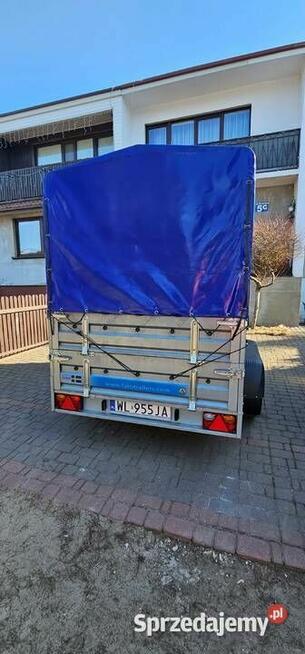 Przyczepa Faro Solidus Max z zabudową plandeka