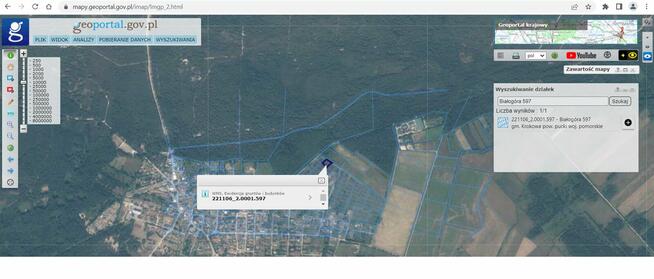 działki 2szt 2400m2 Białogóra 500m morze lokata zabudowania