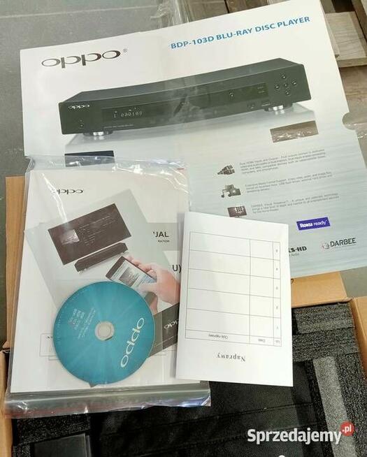Nowy odtwarzacz Blueray marki OPPO BDP-103D 2015