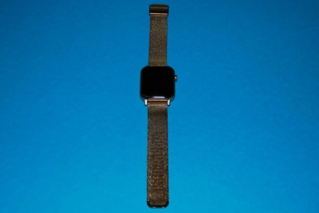 Smartwatch Ios Android Unisex + Metalowy Złoty Pasek