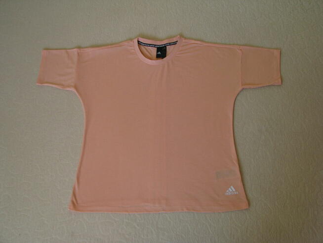 T-shirt, koszulka sportowa Adidas brzoskwiniowa rozm. M