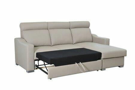 Narożnik MAXIM - niewielki i nowoczesny! Spanie + pojemnik