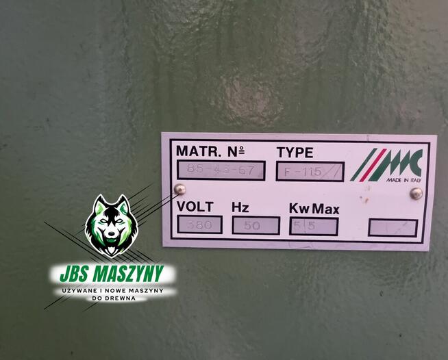 Frezarka dolnowrzecionowa CASADEI F 115