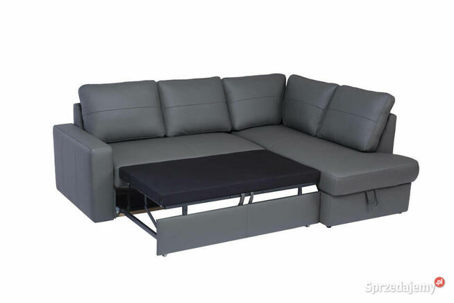 Nowoczesny narożnik Modern - 100% skóra naturalna